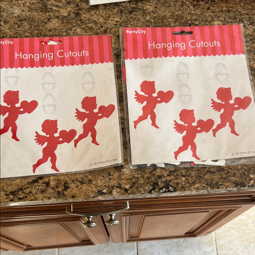 Party City Red Cupid Decorations